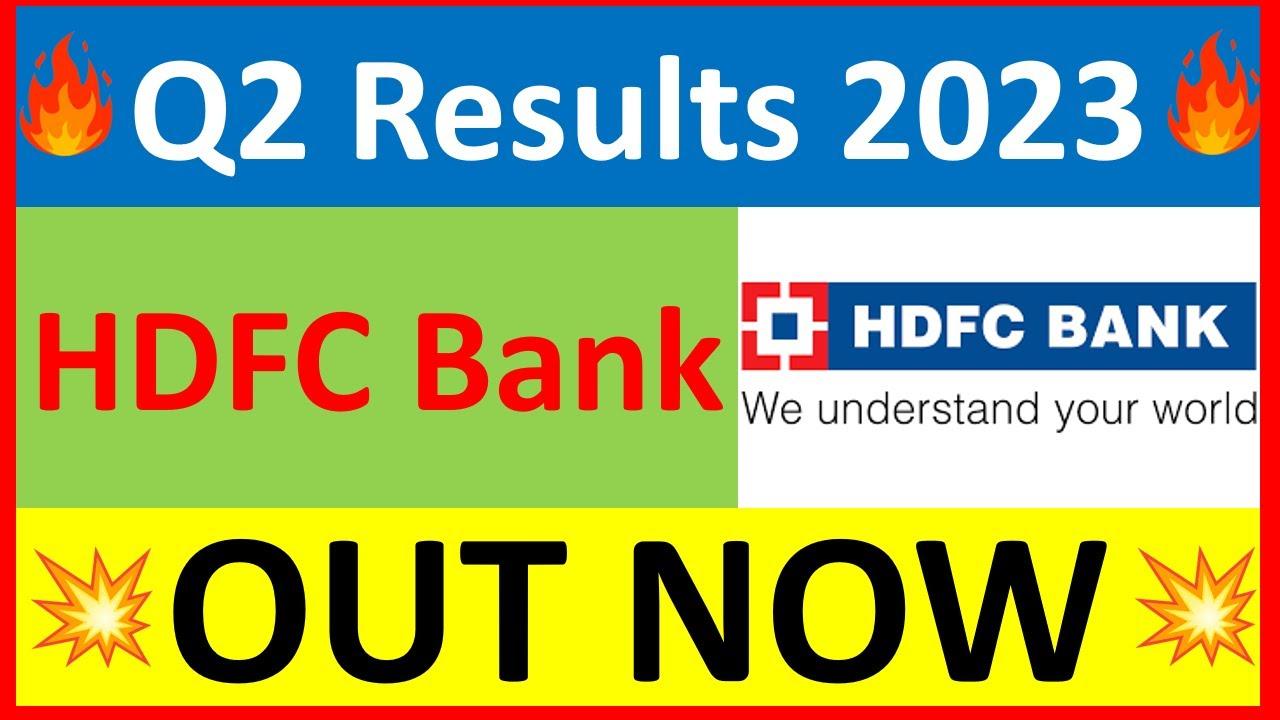 Hdfc Bank Q2 Results 2023 A Comprehensive Overview Golddmedia 3662